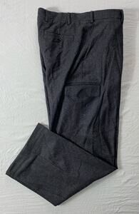 Nautica Vintage Clipper Relaxed Fit Winter Weight Wool Flannel Cargo Pants 38X33